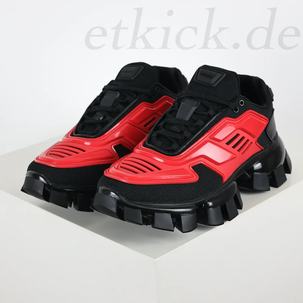 Cloudbust Thunder Knit „Rot Schwarz“