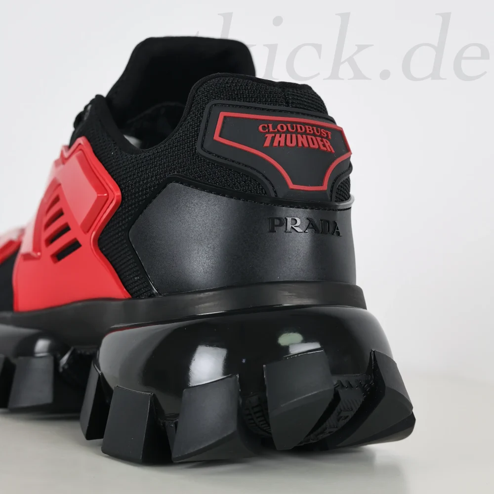 Cloudbust Thunder Knit „Rot Schwarz“ – Bild 8