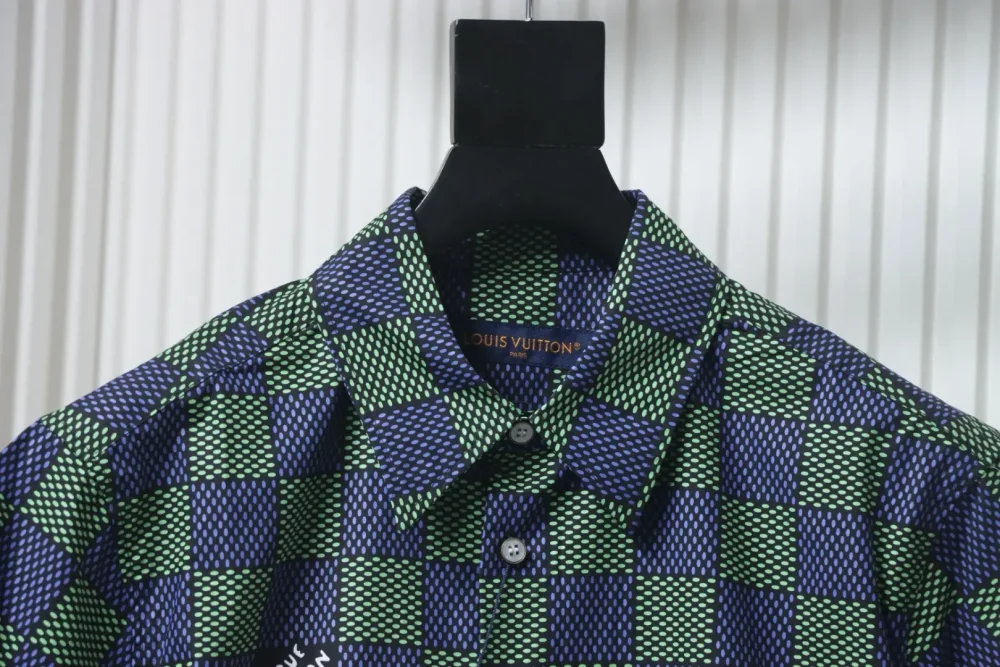 Damier Checkerboard Kurzarmhemd – Bild 3