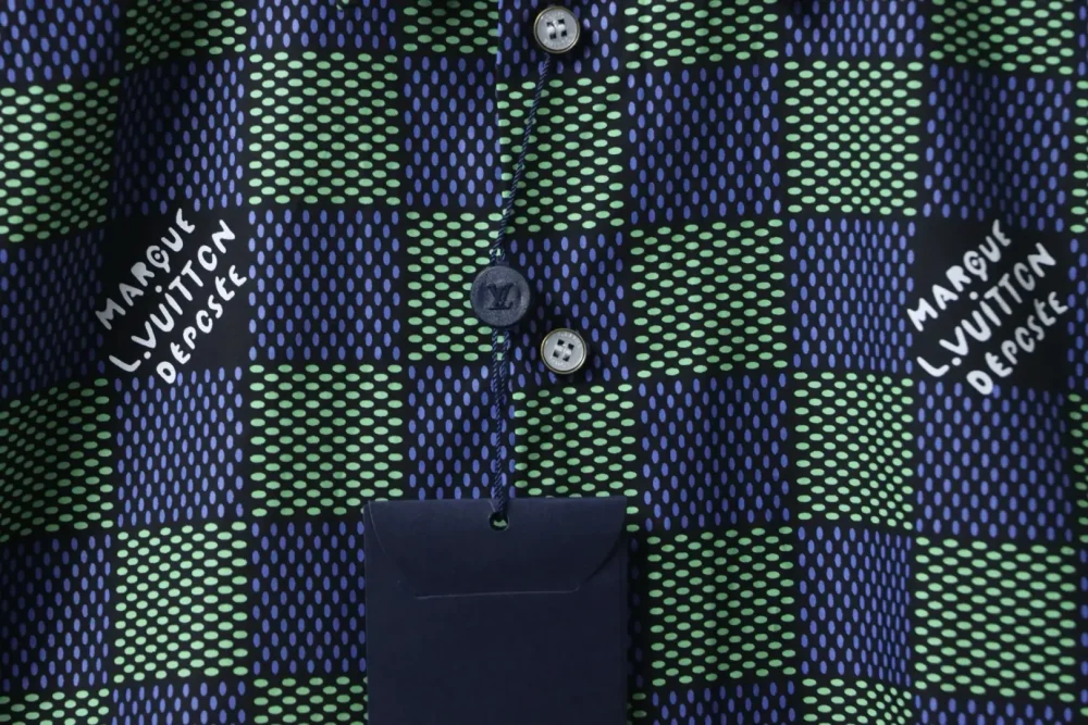 Damier Checkerboard Kurzarmhemd – Bild 5