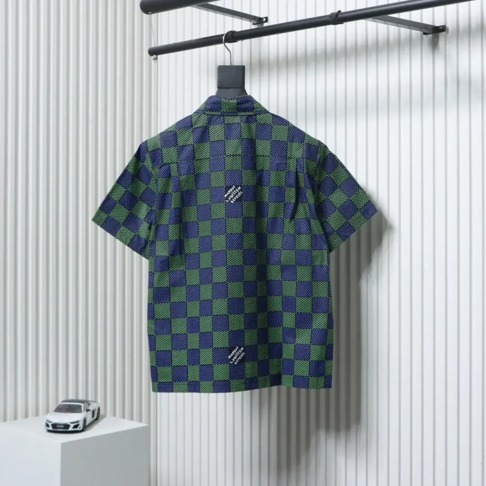 Damier Checkerboard Kurzarmhemd – Bild 2