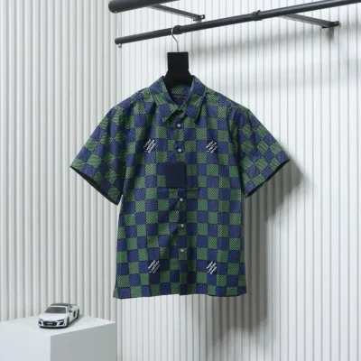 Damier Checkerboard Kurzarmhemd