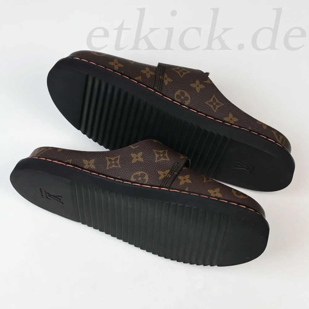 Easy Mules 'Blue Denim Plaid' Halbschuhe – Bild 8