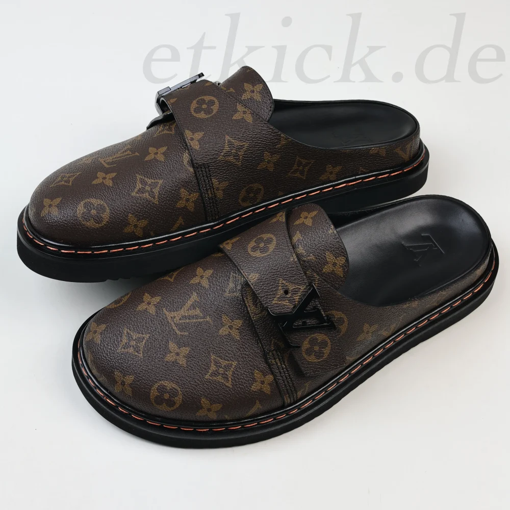 Easy Mules 'Blue Denim Plaid' Halbschuhe – Bild 7