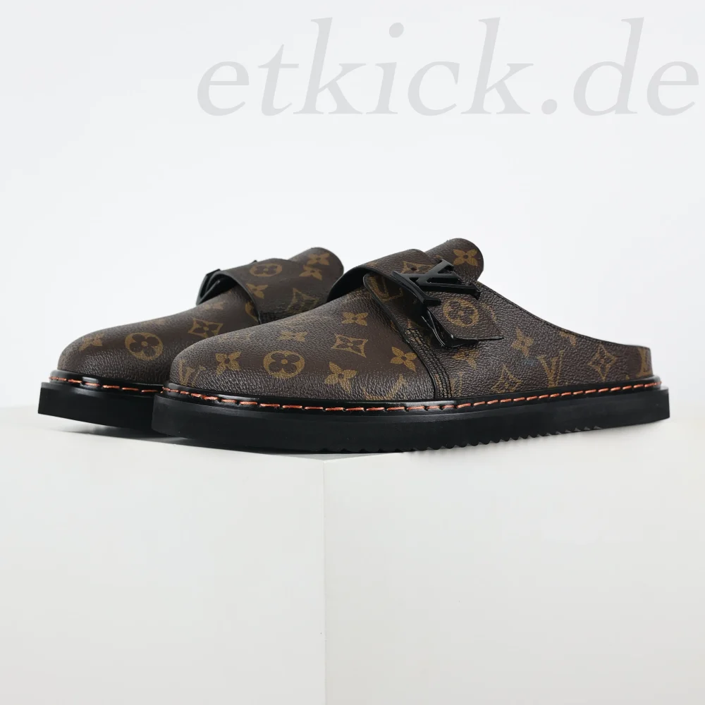 Easy Mules 'Blue Denim Plaid' Halbschuhe – Bild 3