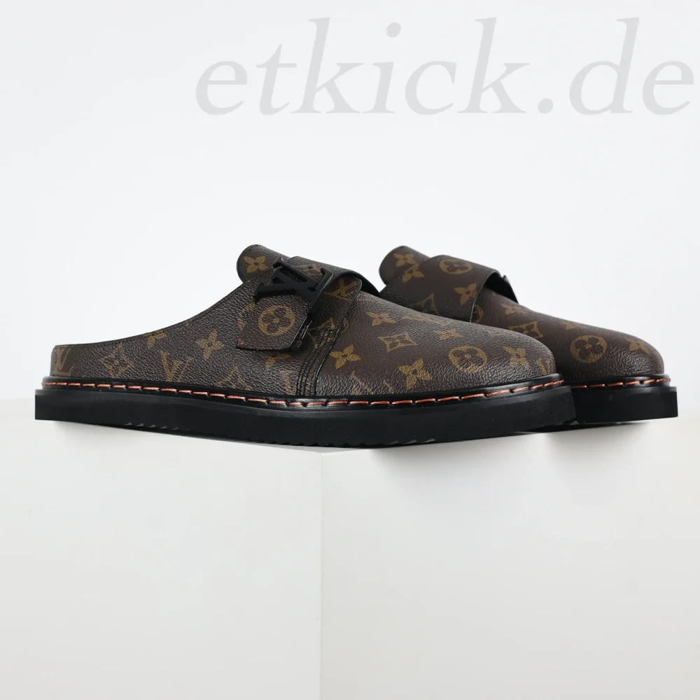 Easy Mules 'Blue Denim Plaid' Halbschuhe – Bild 2