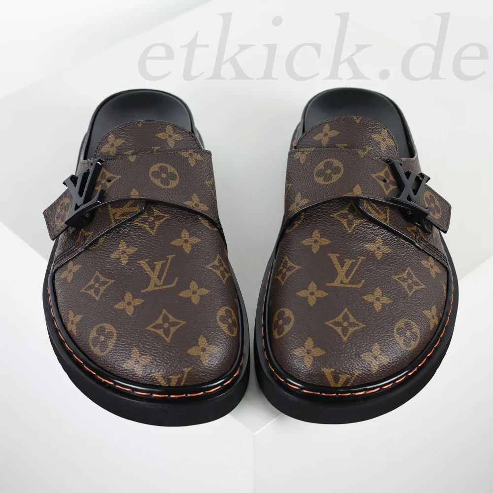 Easy Mules 'Blue Denim Plaid' Halbschuhe – Bild 6