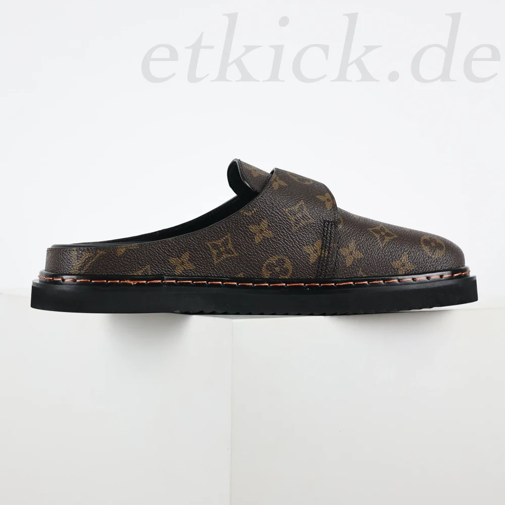 Easy Mules 'Blue Denim Plaid' Halbschuhe – Bild 4