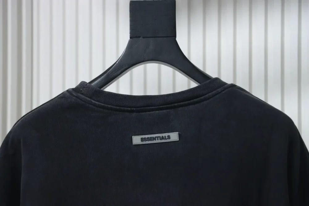 FEAR OF GOD Sweatshirt mit Rundhalsausschnitt und Farbverlauf im Washed Flock-Look von 1977 – Bild 4