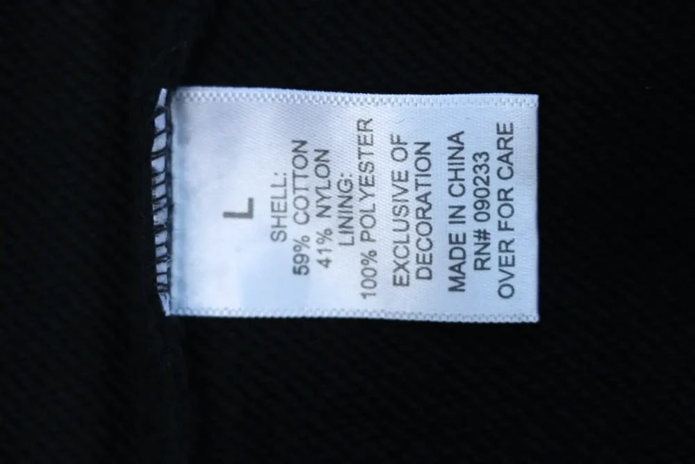 FEAR OF GOD Sweatshirt mit Rundhalsausschnitt und Farbverlauf im Washed Flock-Look von 1977 – Bild 9