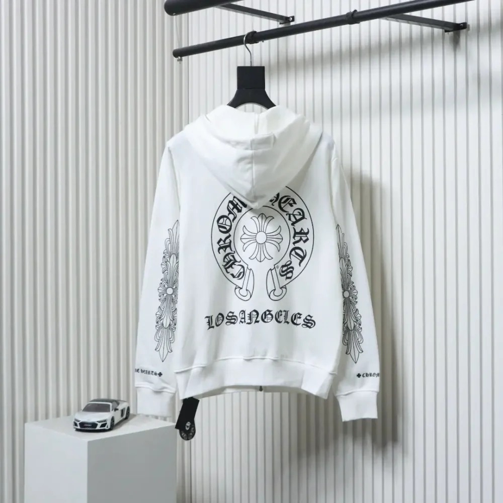 Jacke mit Reißverschluss und Sanskrit-Aufdruck an den Bündchen – Bild 13