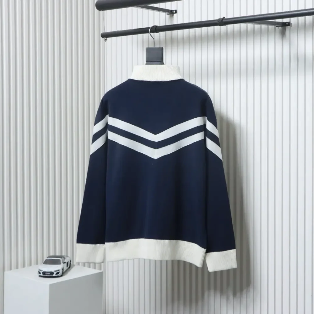 Jacke mit Stehkragen und Colorblock-Linie – Bild 13