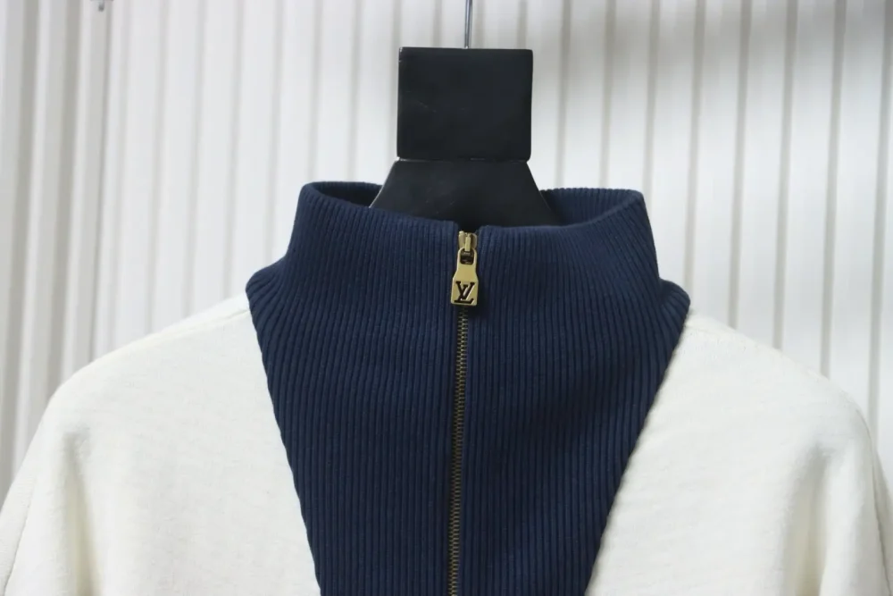 Jacke mit Stehkragen und Colorblock-Linie – Bild 5