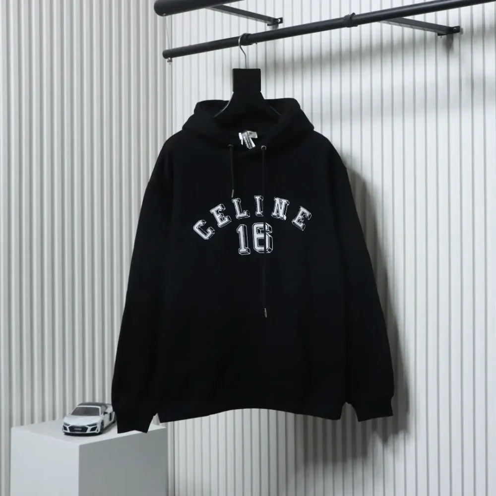 Kapuzensweatshirt mit Schriftzug-Print – Bild 8