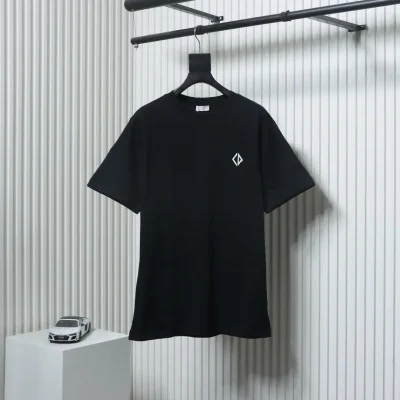 Kurzarmshirt mit reflektierendem Diamant-Logo-Print