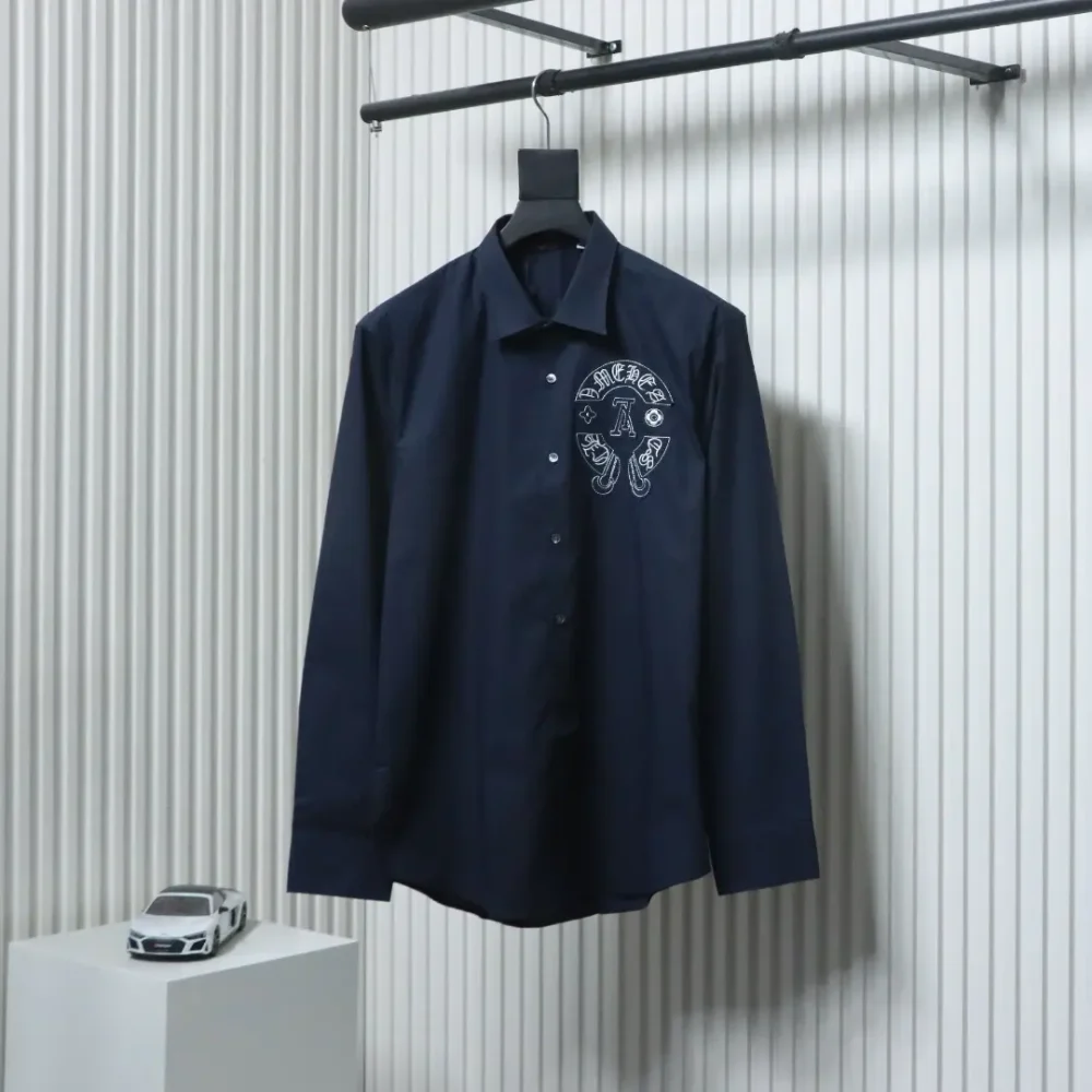 LU Co-Branding CH Chrome Hearts Co-Branding-Patch-Shirt