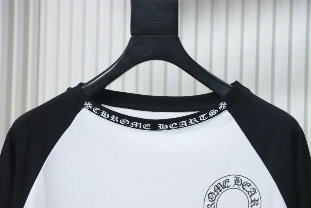 Langarm-T-Shirt mit Patchwork-Print von Black Label – Bild 15
