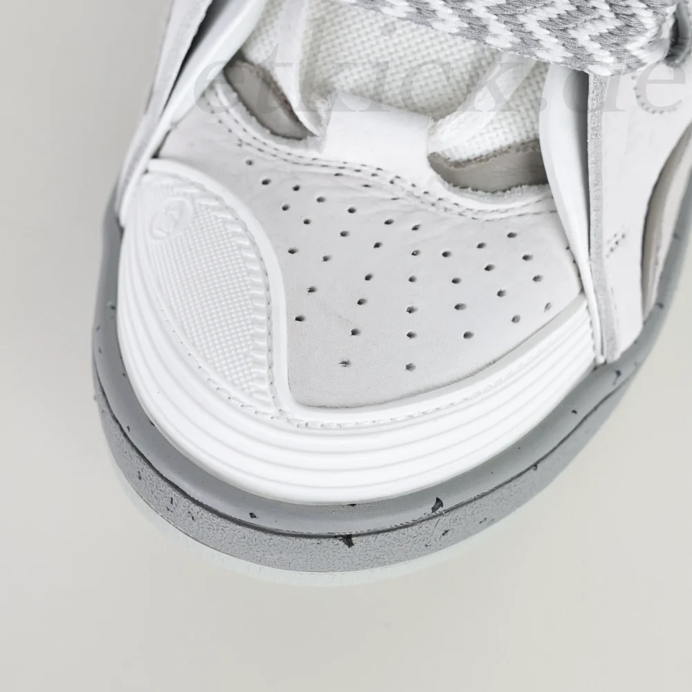 Lanvin Curb Low-Top-Sneakers zum Schnüren Grau – Bild 11