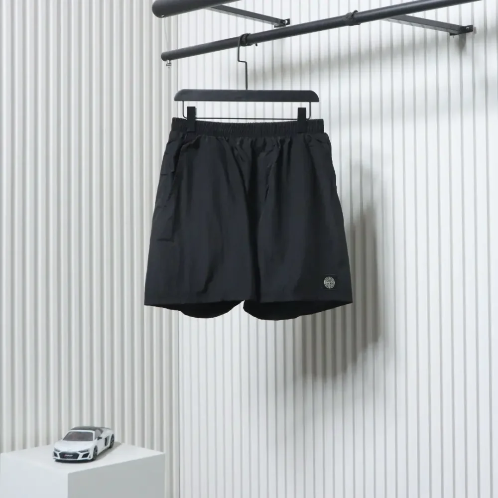 Nylon-Shorts mit kleinem gesticktem Logo XXL – Bild 8