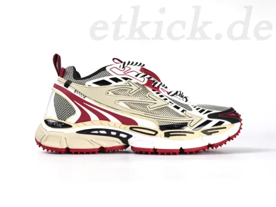 Off-White C-O Virgil Abloh Be Rechter Verteidiger „Khaki-Rot“