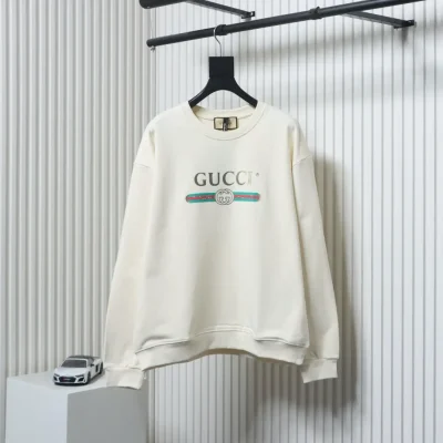 Pullover-Sweatshirt mit Rundhalsausschnitt und gelbem Enten-Print auf der Rückseite