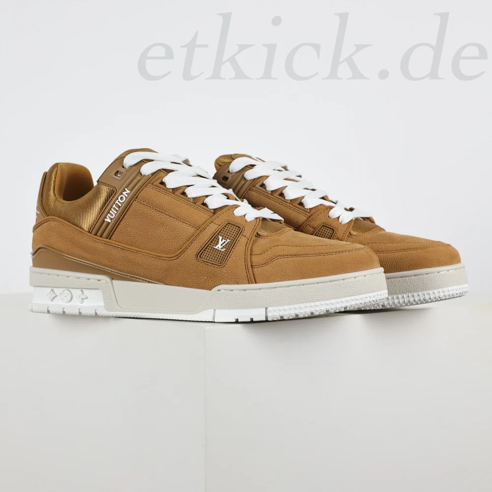 Trainer Sneaker Hellbraun Top Edition – Bild 2