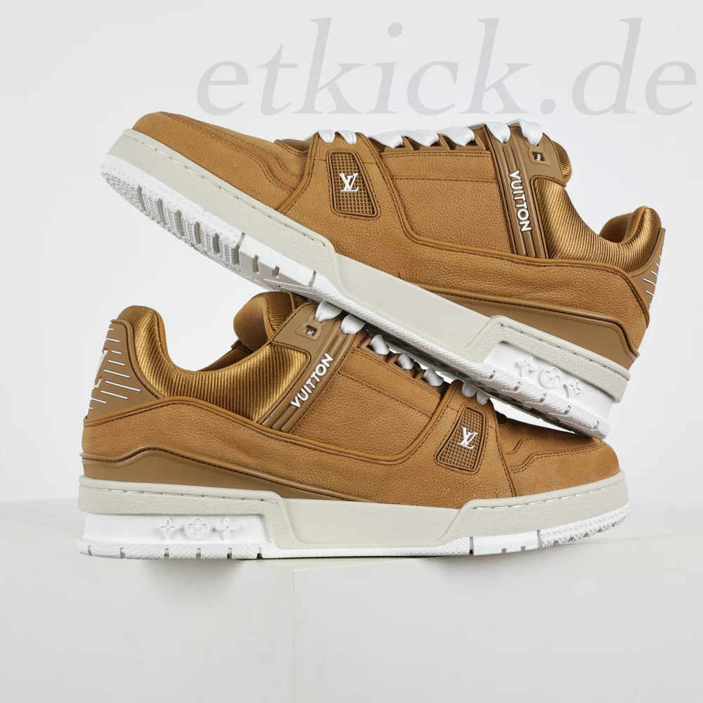 Trainer Sneaker Hellbraun Top Edition – Bild 6
