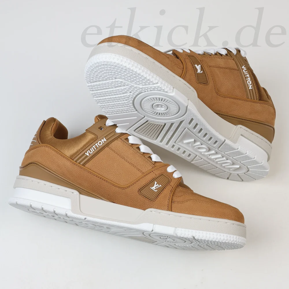 Trainer Sneaker Hellbraun Top Edition – Bild 9