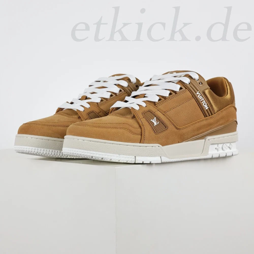 Trainer Sneaker Hellbraun Top Edition – Bild 3