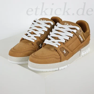 Trainer Sneaker Hellbraun Top Edition