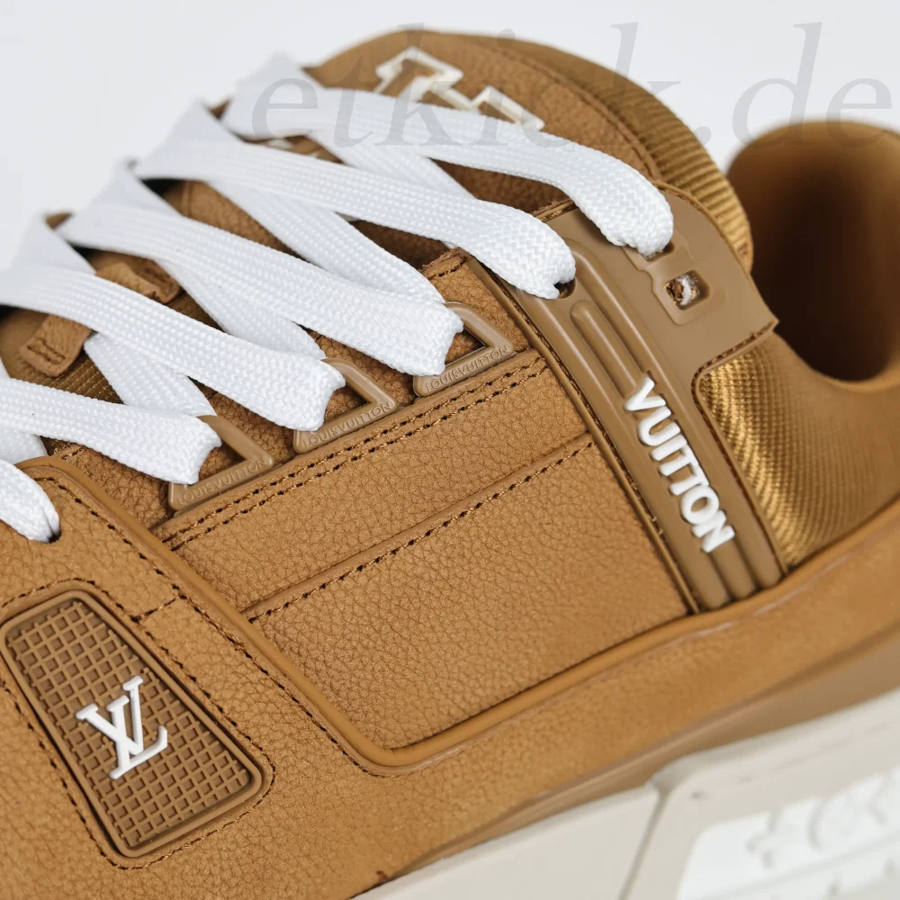 Trainer Sneaker Hellbraun Top Edition – Bild 11