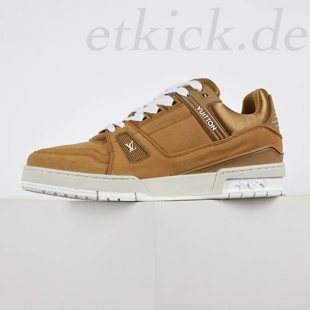 Trainer Sneaker Hellbraun Top Edition – Bild 8