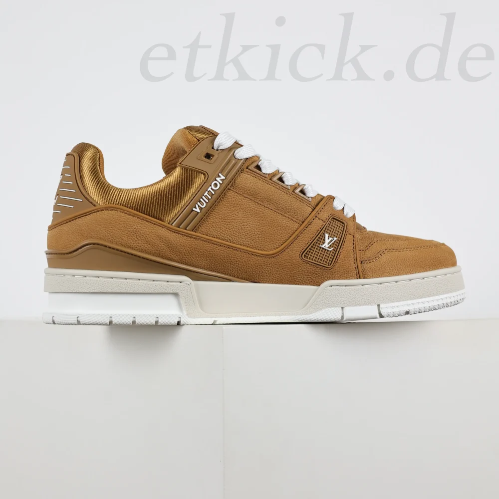 Trainer Sneaker Hellbraun Top Edition – Bild 7