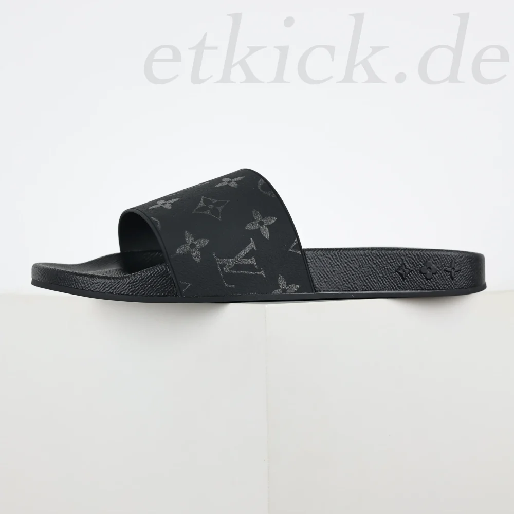 Waterfront Mule „Black Monogram“ Flip-Flops – Bild 4