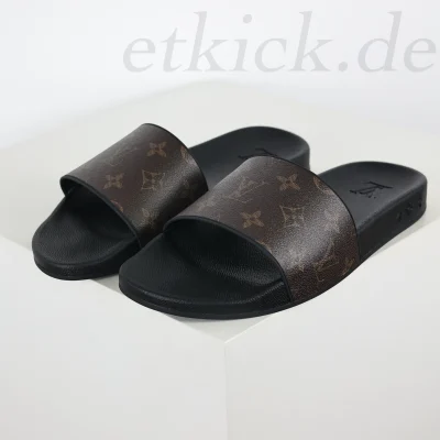 Waterfront Mule „Brown Monogram“ Flip-Flops