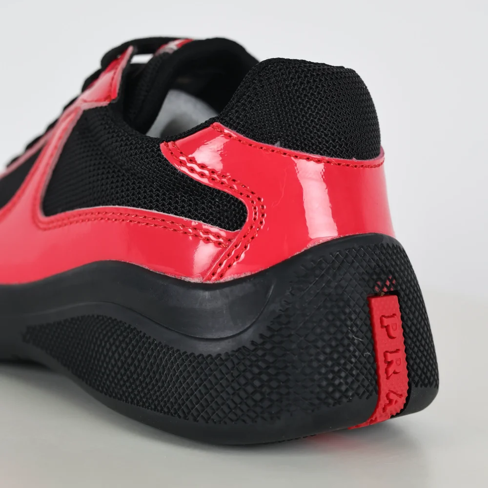 America's Cup „Rot Schwarz“ Low-Top-Schuhe – Bild 10