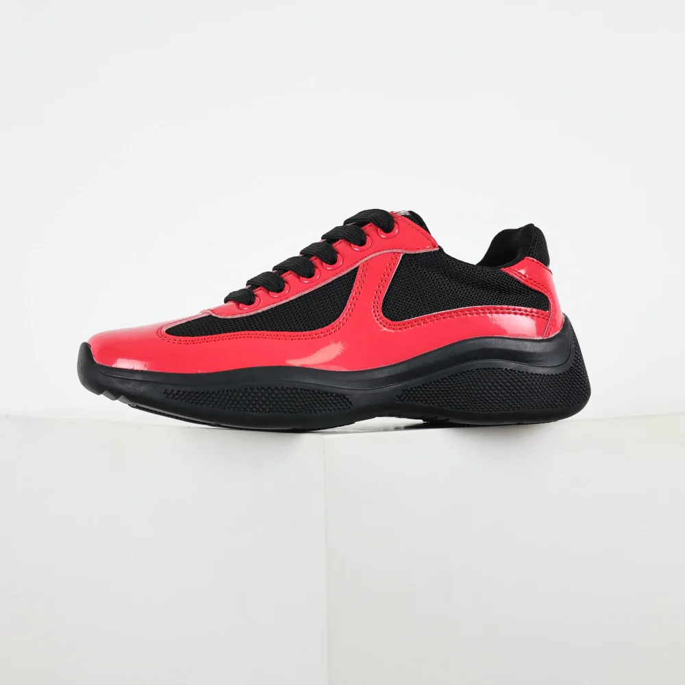 America's Cup „Rot Schwarz“ Low-Top-Schuhe – Bild 4