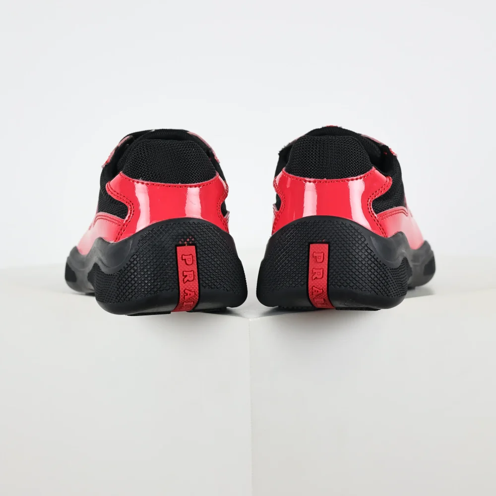 America's Cup „Rot Schwarz“ Low-Top-Schuhe – Bild 6