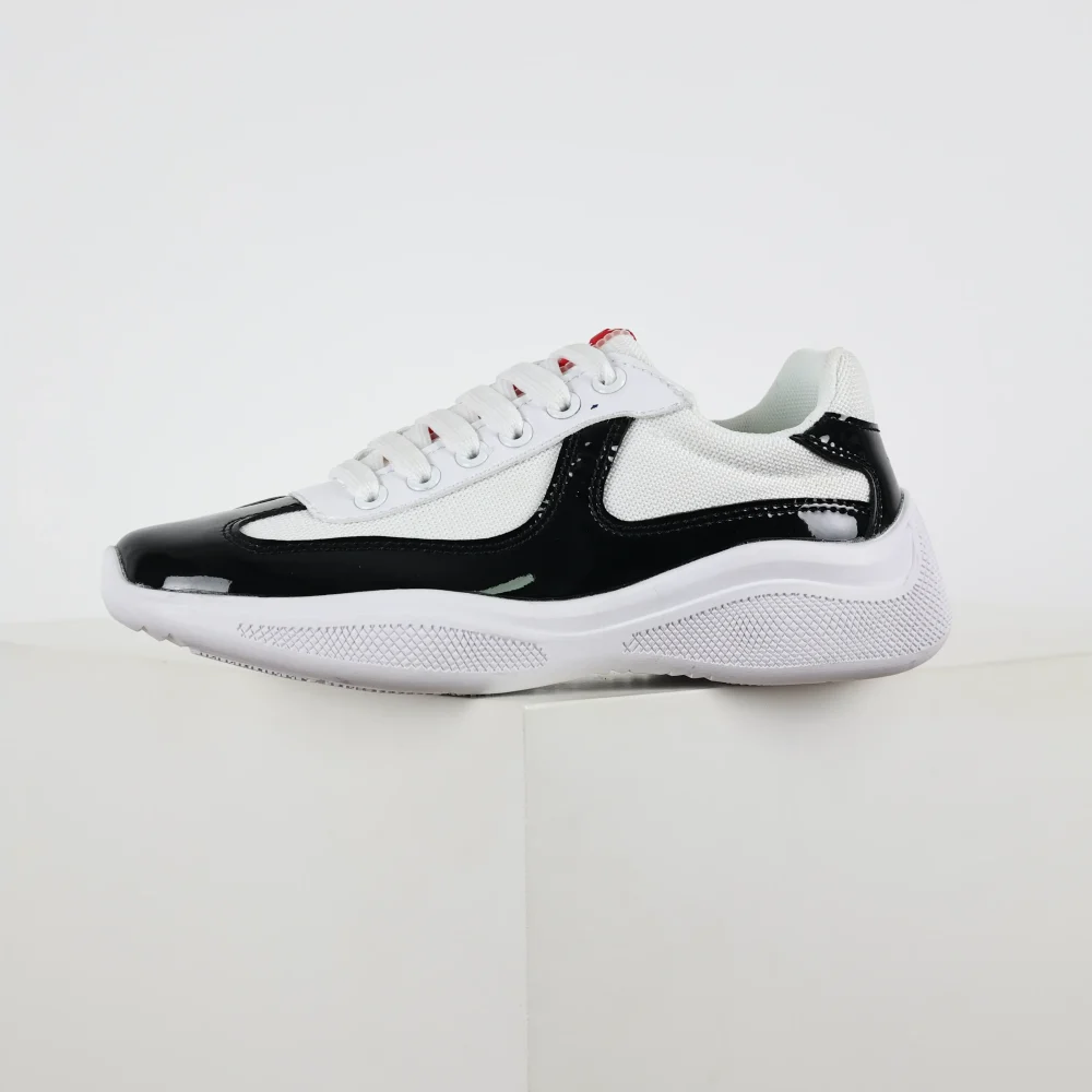 America's Cup „Weiß-Schwarz“-Low-Top-Sneaker – Bild 5