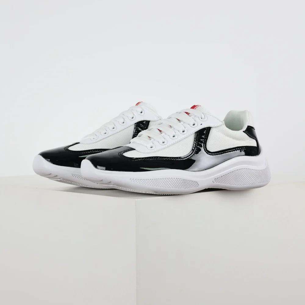 America's Cup „Weiß-Schwarz“-Low-Top-Sneaker – Bild 3