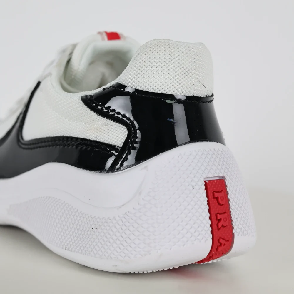 America's Cup „Weiß-Schwarz“-Low-Top-Sneaker – Bild 9