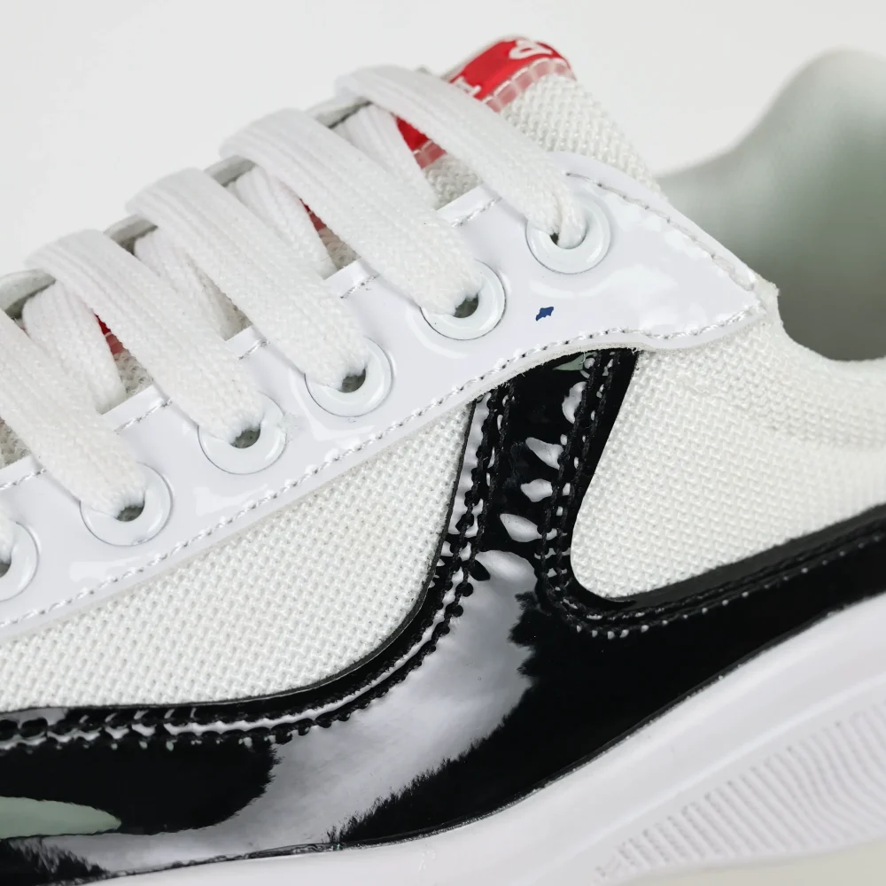 America's Cup „Weiß-Schwarz“-Low-Top-Sneaker – Bild 11