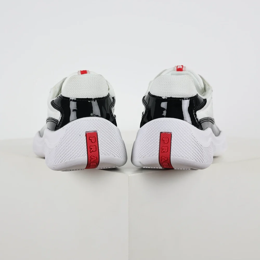 America's Cup „Weiß-Schwarz“-Low-Top-Sneaker – Bild 6