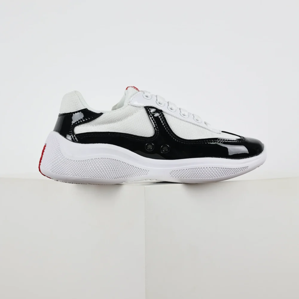 America's Cup „Weiß-Schwarz“-Low-Top-Sneaker – Bild 4
