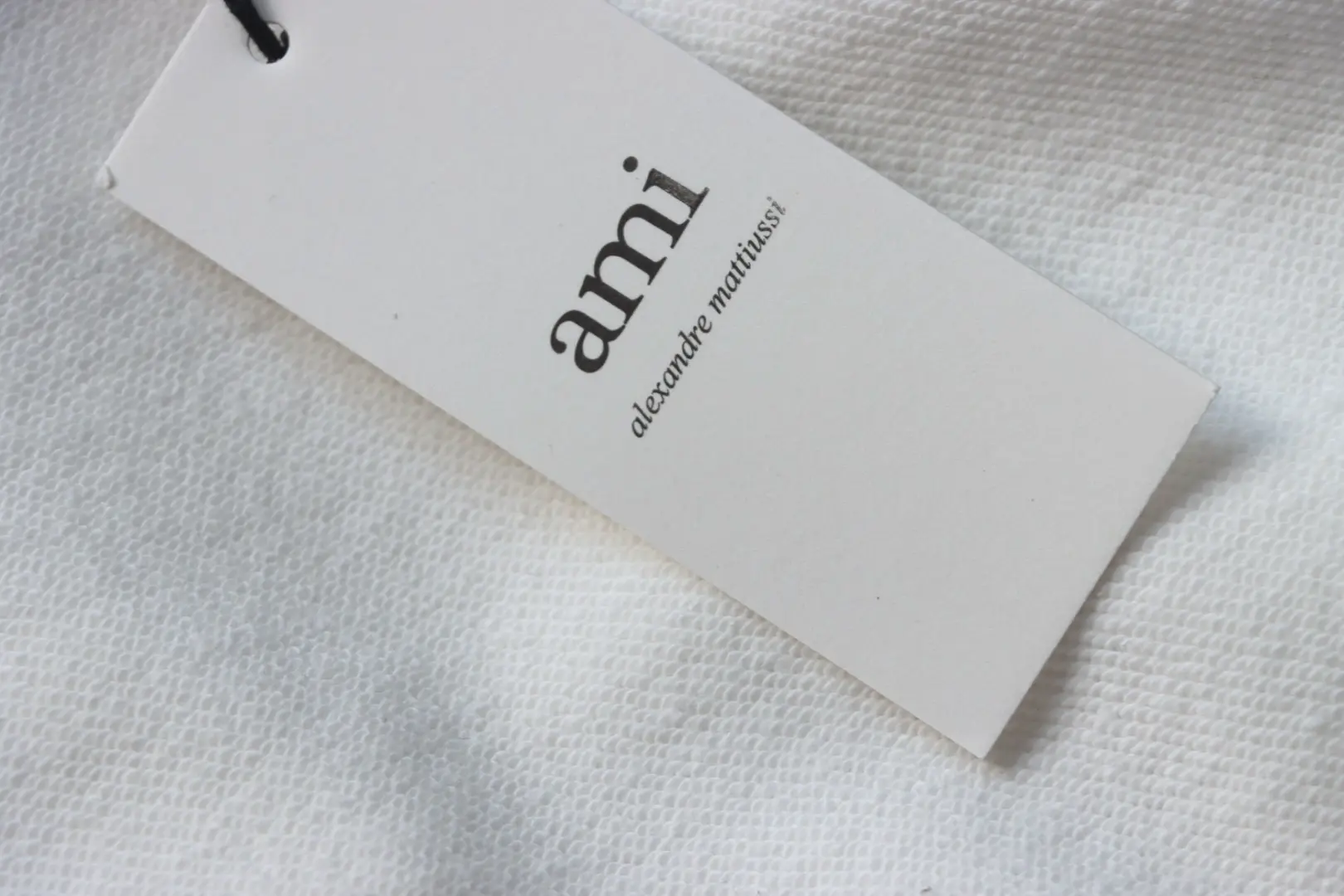 Ami Paris Sweatshirt mit Rundhalsausschnitt und kleinem Buchstaben – Bild 10