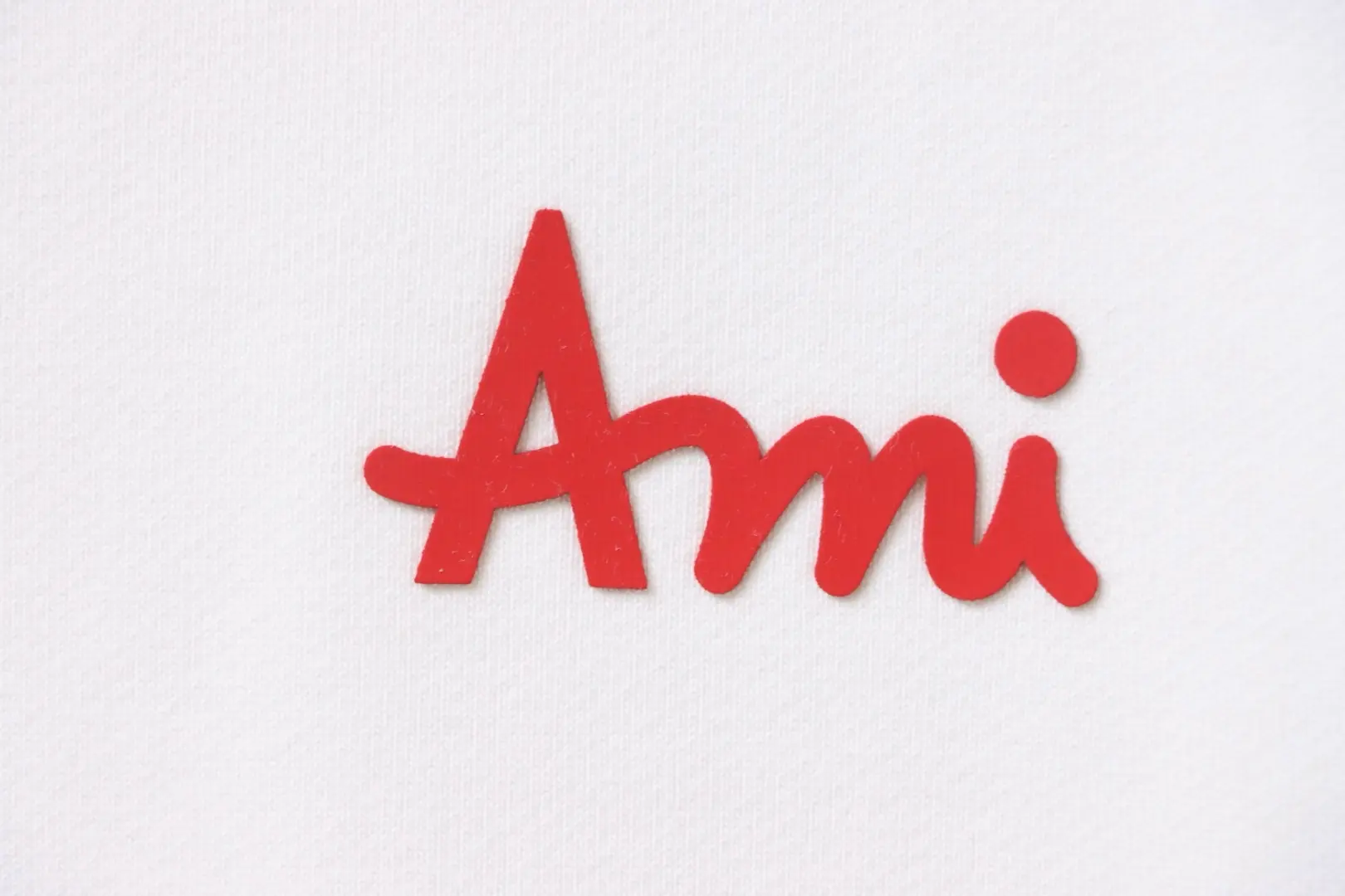 Ami Paris Sweatshirt mit Rundhalsausschnitt und kleinem Buchstaben – Bild 5