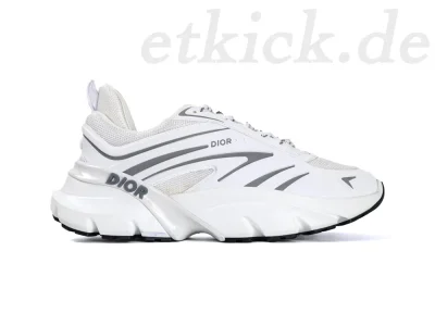 B32 Blade Sneaker Technisches Mesh in Weiß und Weiß