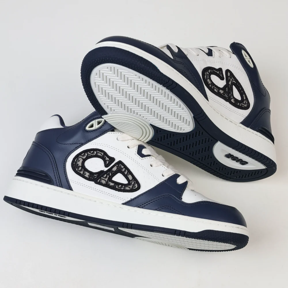 B57 Low 'Oblique Marineblaue Low-Top-Sneaker – Bild 8