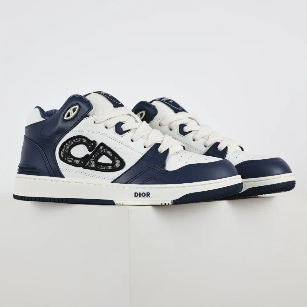 B57 Low 'Oblique Marineblaue Low-Top-Sneaker – Bild 2