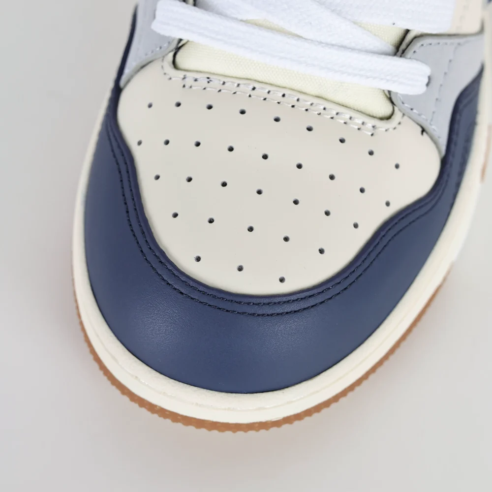 B57 Mid „Blaubeige“ Low-Top-Sneaker – Bild 9